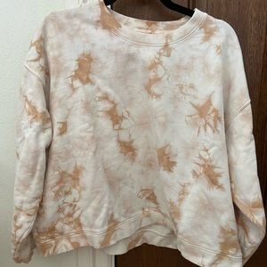 GUC Madewell Tie Dye Swing Sweatshirt